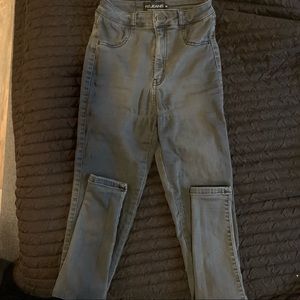 FITJeans High Rise Grey Contour